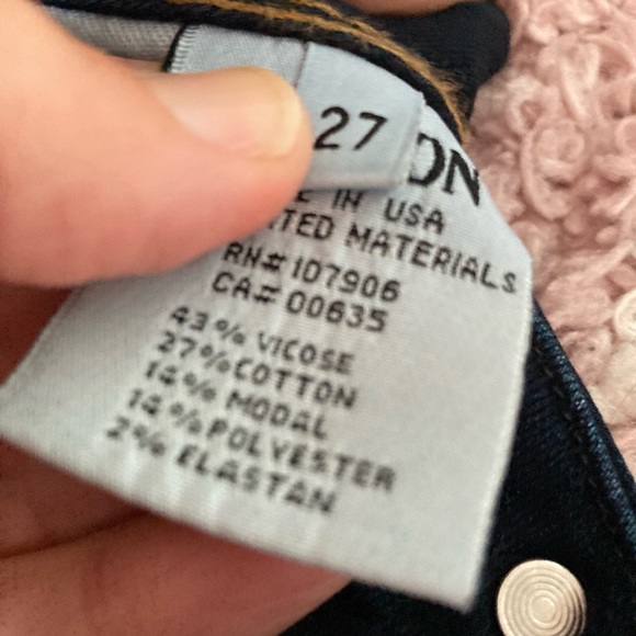 Hudson stretch jeans size 27 x 32 - Picture 3 of 5